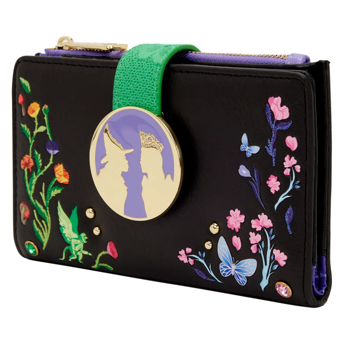 Universal Wicked Glinda & Elphaba Floral and Lace Wallet
