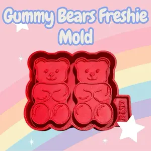 Gummy bears Freshie silicone mold