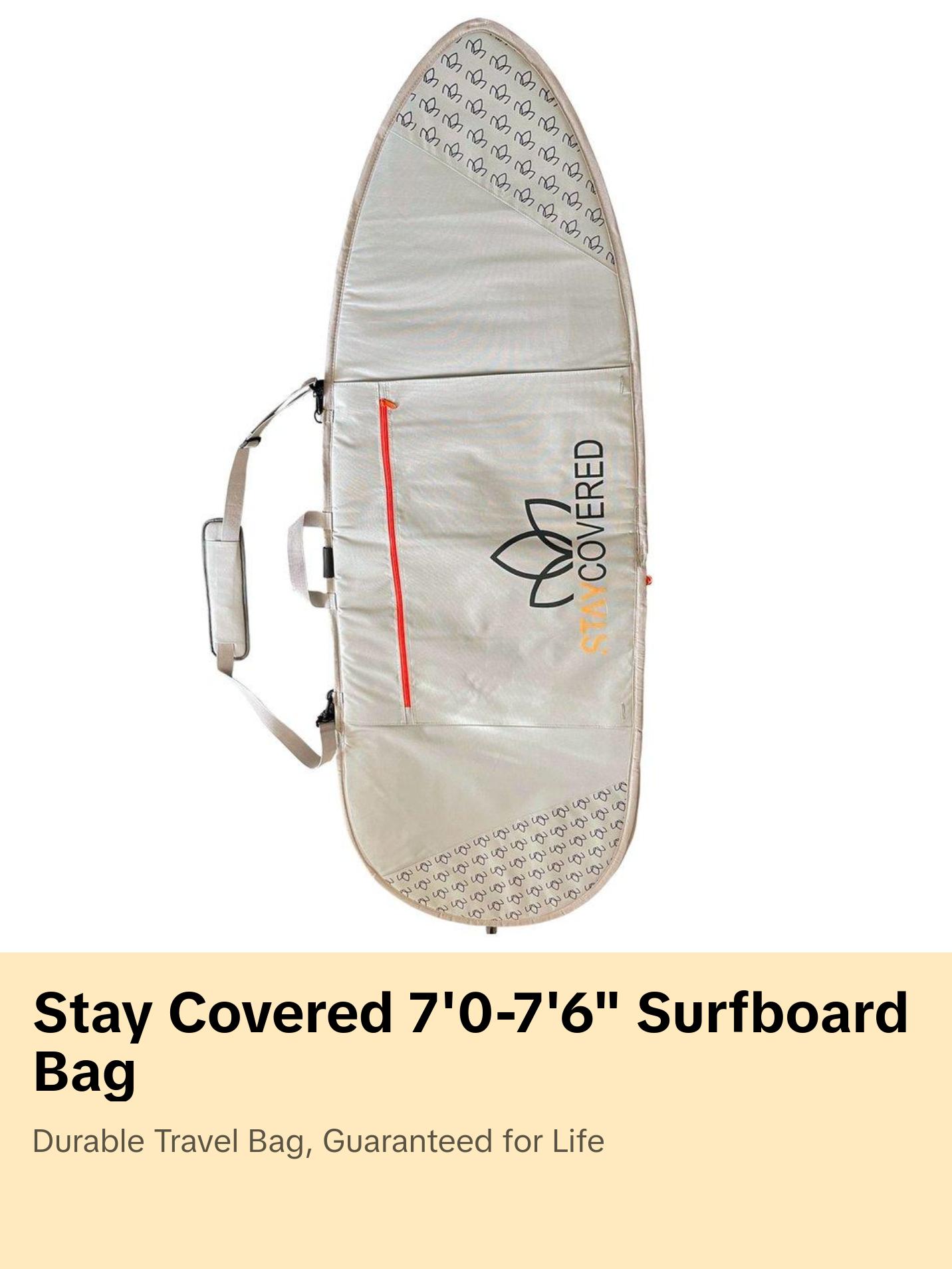 Stay Covered Padded Surfboard Bag 7'0 - 7'6"