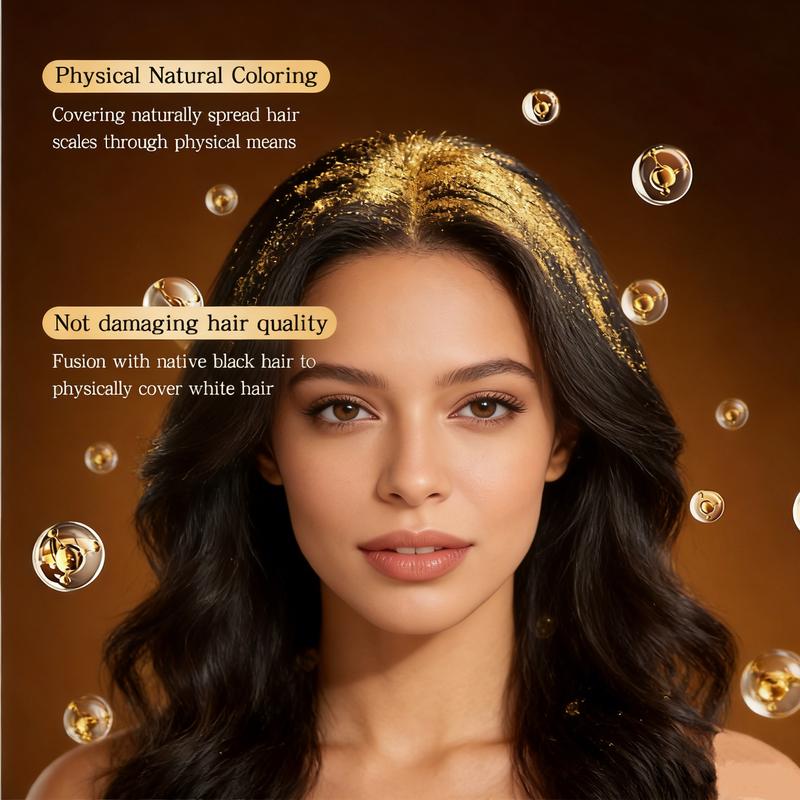 Disposable Hair Dye Stick -  QuickHair Coverage, Root Cover Up, Suitable for All HairTypes, Long-Lasting Smooth Application Brush