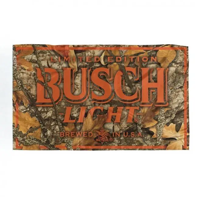 Busch Beer Brown Camo Print Tapestry, Cotton Wall Hanging Wall Art, Living Room Decoration Items, Light Decorative Home Accessory