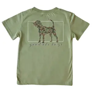 Good Ole Boys Dog Short-Sleeve Tee, Hunting Camo Youth Tee, Camo Shirt, Youth Clothing, Youth Casual Wear, Gift For Son And Daughter