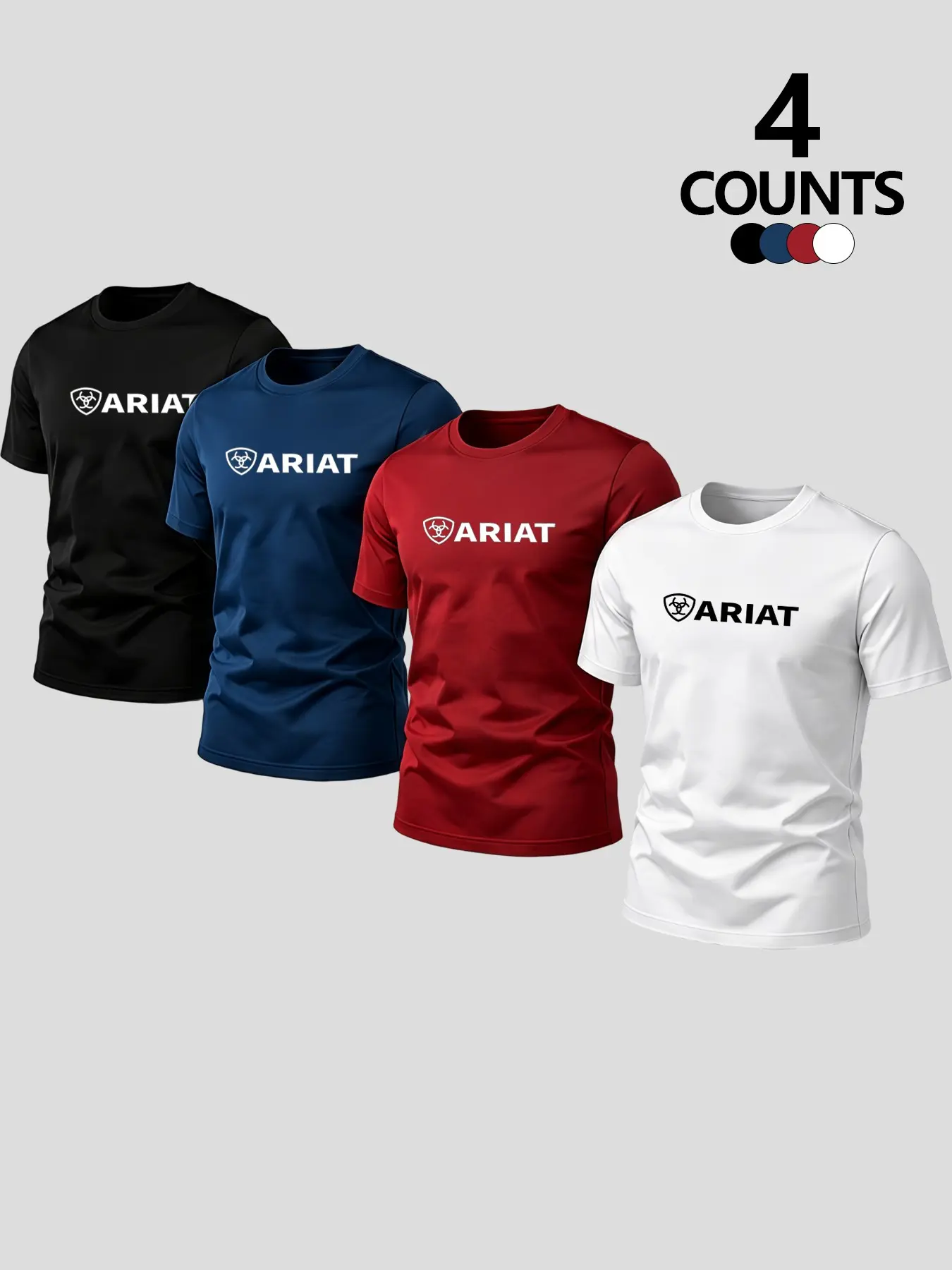 Summer American Style Casual Streetwear Graphic Print Round Neck Short Sleeve T-Shirt, Loose-Fitting Long Tee for Outdoor Enthusiasts, Multi-Color Options