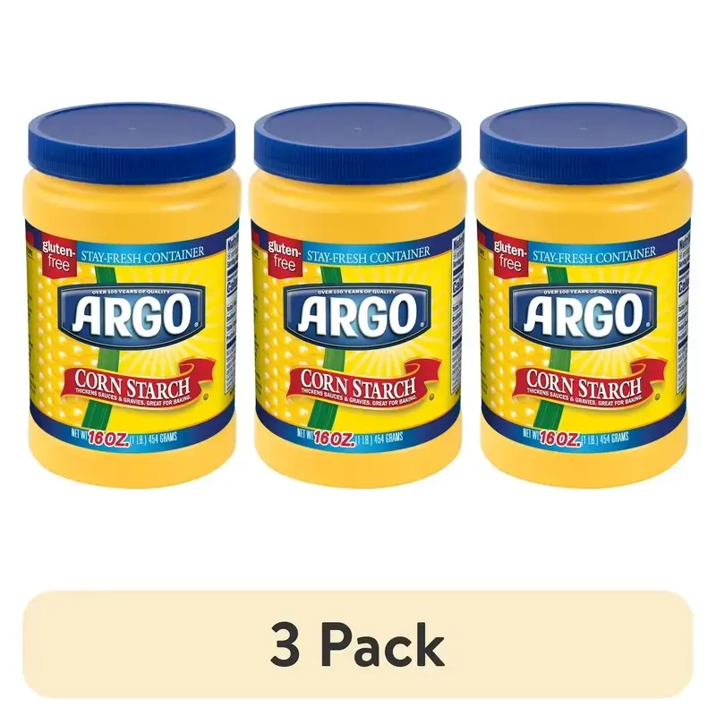 100% Pure Corn Starch, 16 Oz (3 Pack)