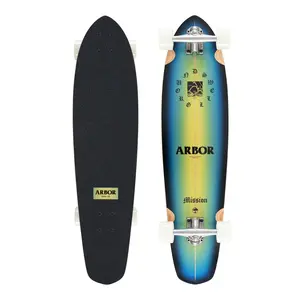 Arbor Longboard Complete Groundswell Drifter Mission Kicktail 8.625" x 35"