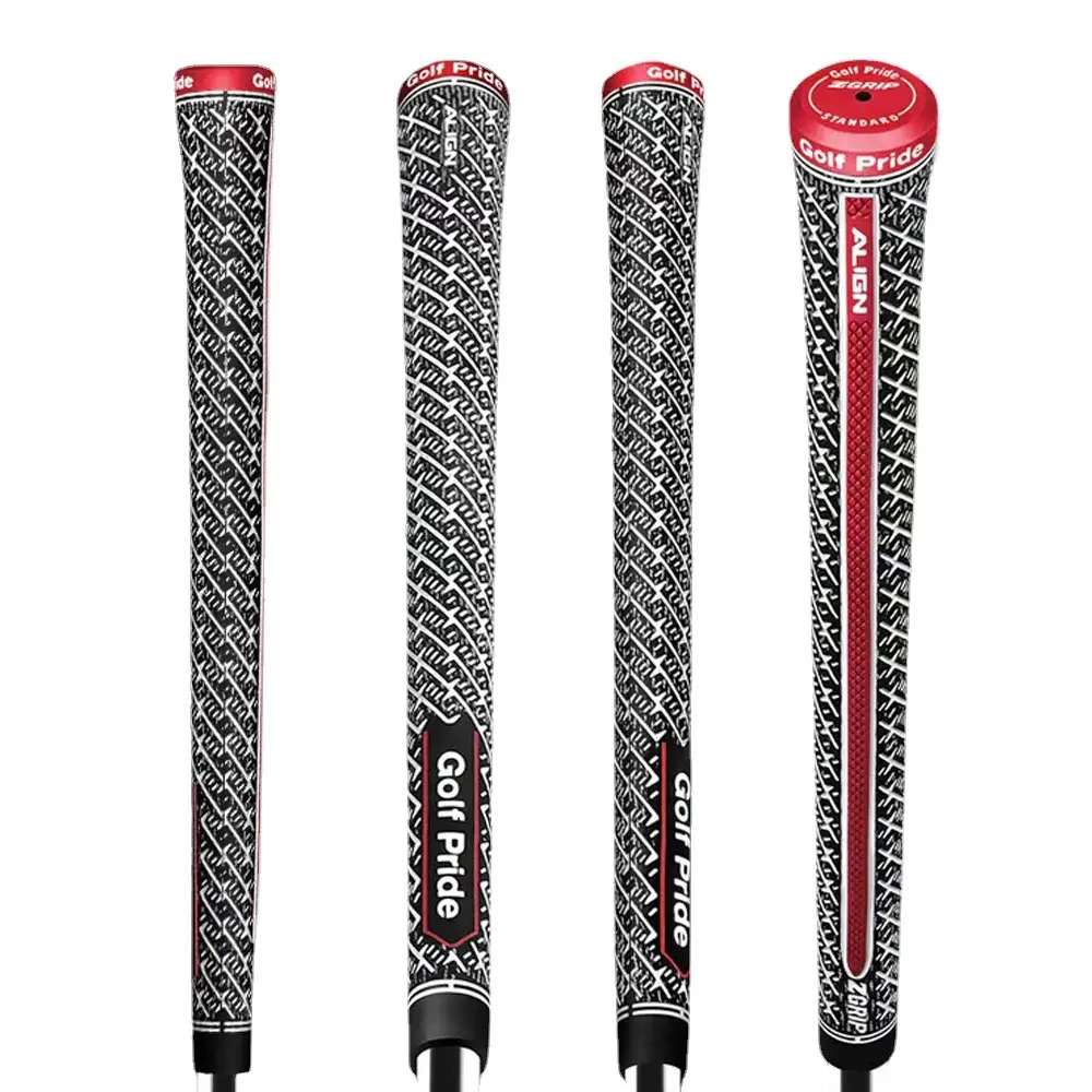 ALIGN Z-Grip 13 Pack Golf Grips Standard Midsize Universal Non-Slip Z Ridge Line Golf Club Replacement Grips for Irons & Woods