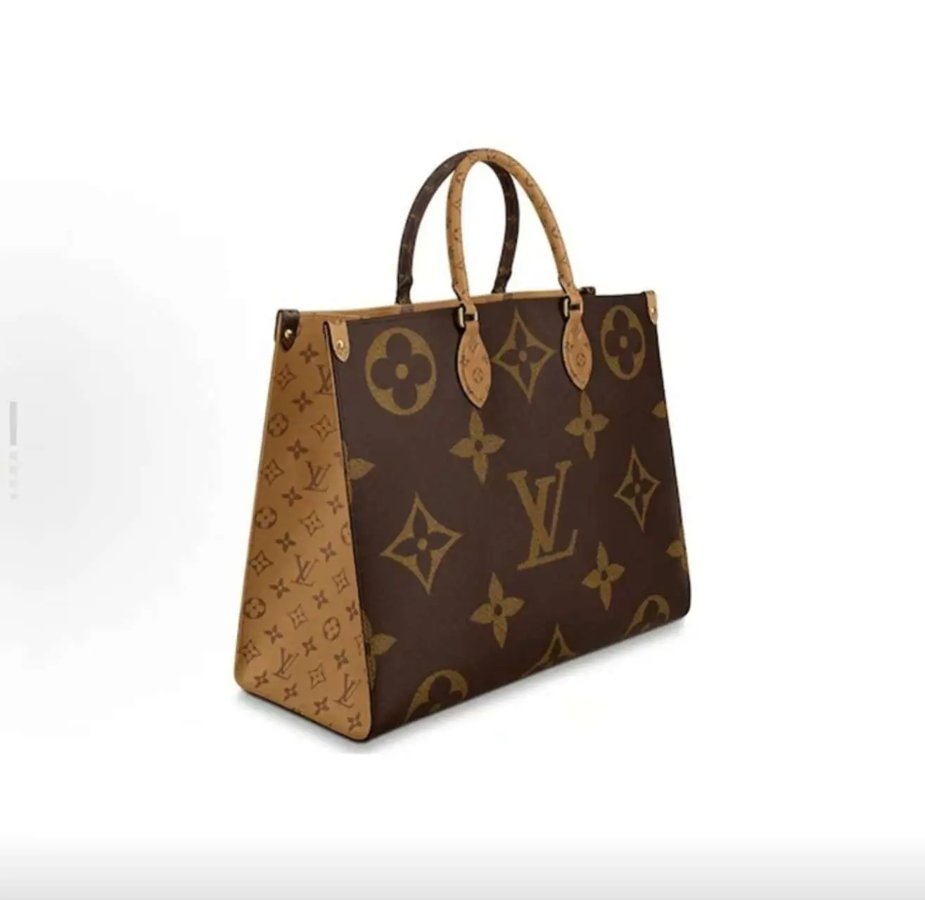 Pre-owned Louis Vuitton OnTheGo GM Tote Bag with Shoulder Strap