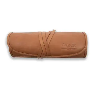 Amparo Genuine Leather Gun Cleaning Roll, Portable for Travel and Range Use