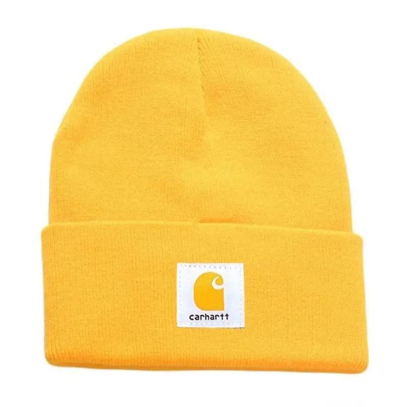 Carhartt hats New Fall & Warm for Outdoor Activities Stylish & Winter Printed Knit Beanie for Adults Windproof