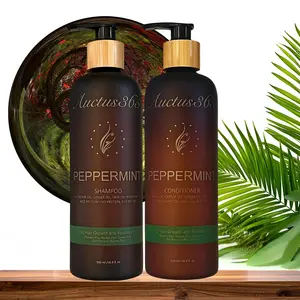 Auctus365 Peppermint Shampoo and Conditioner Set