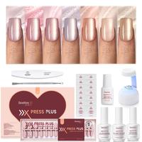 Short Square【Champagne Aurora】16Sizes 224Pcs 【Kit】