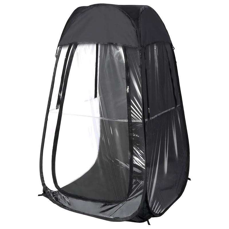 Portable Pop Up Sports Tent 39x39x59 for Outdoor Activities Camping Hiking Weather Protection Quick Setup Compact Black
