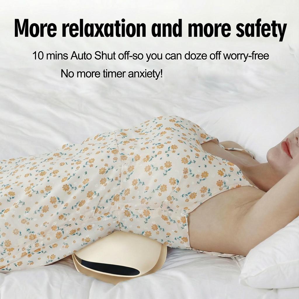 Adjustable lumbar support belt with heating function, low-frequency lumbar massager, multi-functional back and waist massager, back traction device, lumbar comfort care, 12-level electrotherapy function, 3-level vibration massage, Valentine's Day gift.