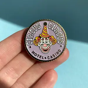 Clown Casino Pin