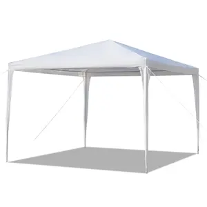 3x3m Waterproof Tent for Household, Wedding, Party, and Parking - Spacious, Easy to Assemble, High-Quality PE Cloth Top and Iron Tube Structure