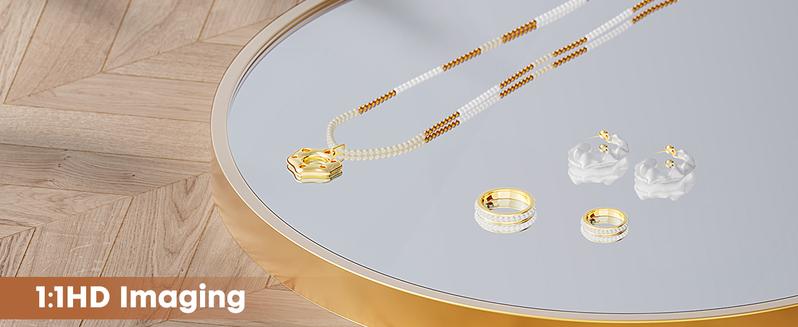 Full Length Mirror, Floor Standing Mirror with Stand, Wall Aluminum Alloy Thin Frame Hanging or Leaning for Living Room Bedroom Cloakroom decorating