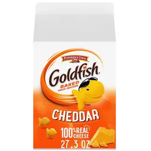 Cheddar Cheese Crackers, 27.3 Oz Carton Cheddar Cheese Crackers, 27.3 Oz Carton