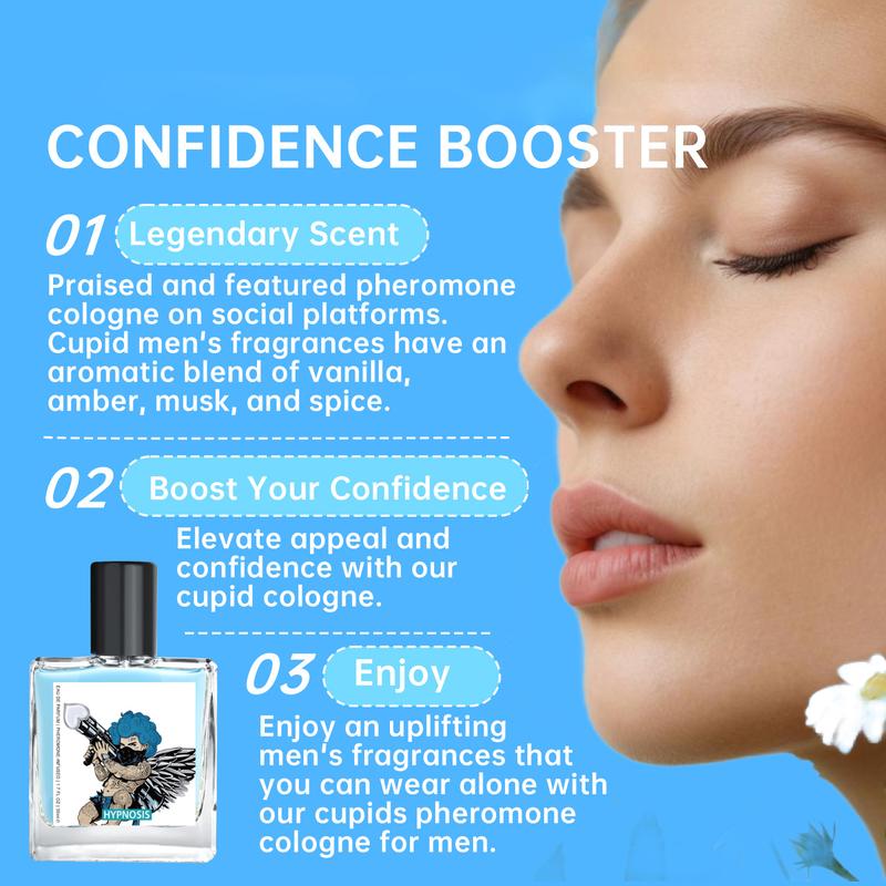 Cologne -Infused Cologne for Men - Real Pheromone Perfume for Men's EDP Fragrance Spray -Valentine's Day gift- Enhance Attraction Gift