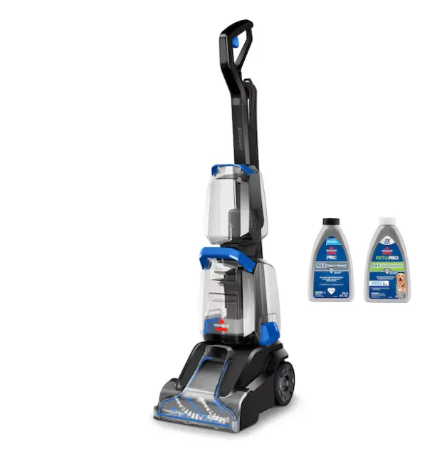 BISSELL TurboClean Upright Carpet Cleaner, Deep Cleaning Machine with Powerful Suction, Lightweight Carpet Shampooer for Pet Stains, Dirt and Messes, Home Floor Cleaner for Carpets, Area Rugs and Upholstery