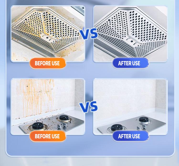 Lanwexy Heavy Duty Degreaser Cleaner Spray for Kitchen, Household, Oven, Stove, Range Hood,Household kitchen cleaners