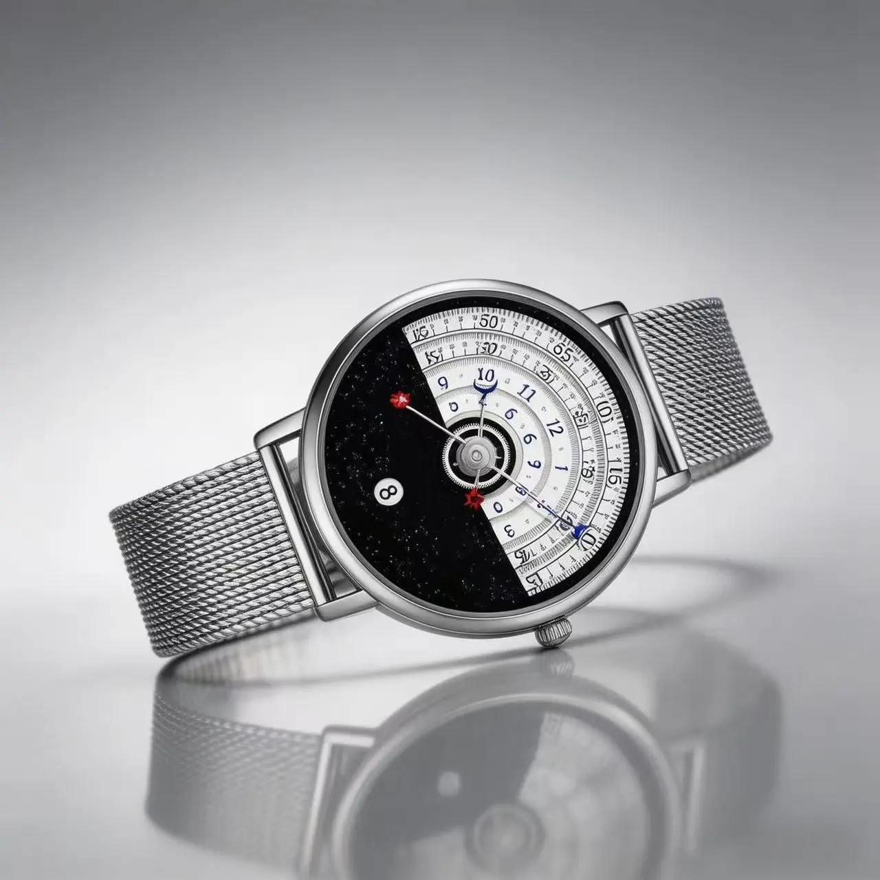 Vintage Minimalist Dial Watch | Stainless Steel Mesh Strap | Unisex Casual Quartz Wristwatch | Thoughtful Gift for Husband Wife Friends Colleagues | Best Birthday Anniversary Valentine’s Christmas Graduation Present | Timeless Retro Fashion Accessory