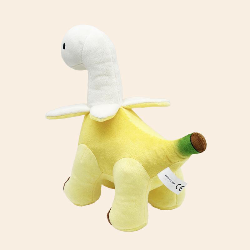 Banana Dragon Plush Toy – Super Soft Yellow Stuffed Animal, Cute Kawaii Fruit Monster Pillow for Kids, Birthday Gifts, and Bedroom Decoration