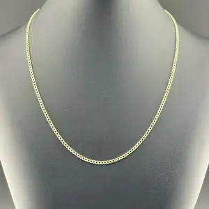 Gold 14k necklace 18” 1.9mm for everyday wear