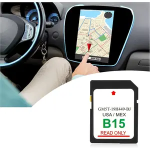 B15 Navigation SD Card OEM #   GM5T-19H449-BJ,2024 Latest Car GPS Navigation System Updated for United States & Mexico,Car in-Dash Navigation GPS Units SD Card Compa