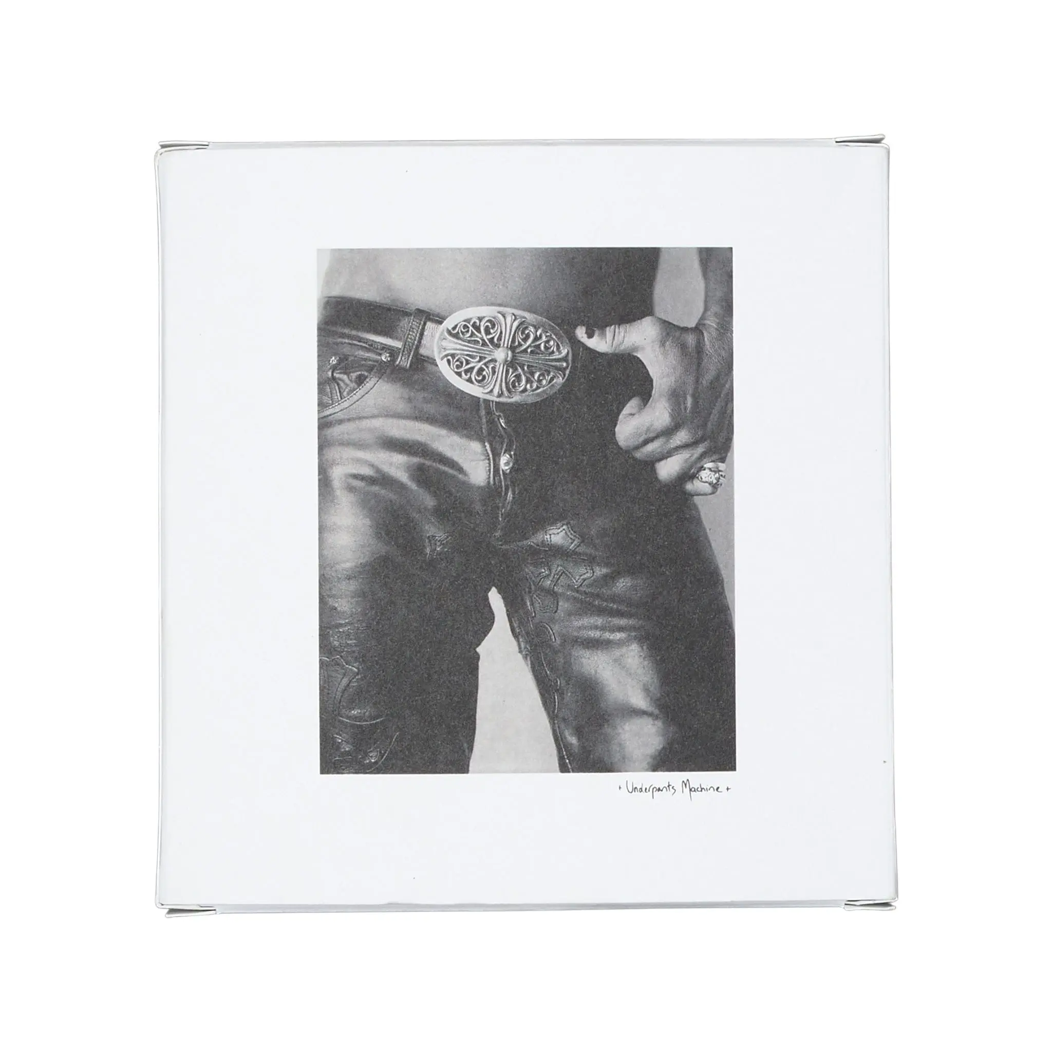 Chrome Hearts Classic Rib Stencil Logo Boxer Brief White Multi