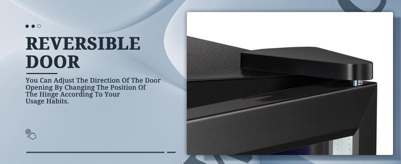 Antarctic Star Beverage Refrigerator Cooler-68 Can 16 Bottle Mini Fridge for Soda Beer Wine Champagne,Glass Door, Knob Control,Drink Dispenser, for Home and Bar,1.7Cu.Ft,Black wine  cooler