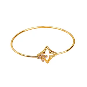 Pre-owned Louis Vuitton metal Bag Accessories Flowergram Strass Bracelet