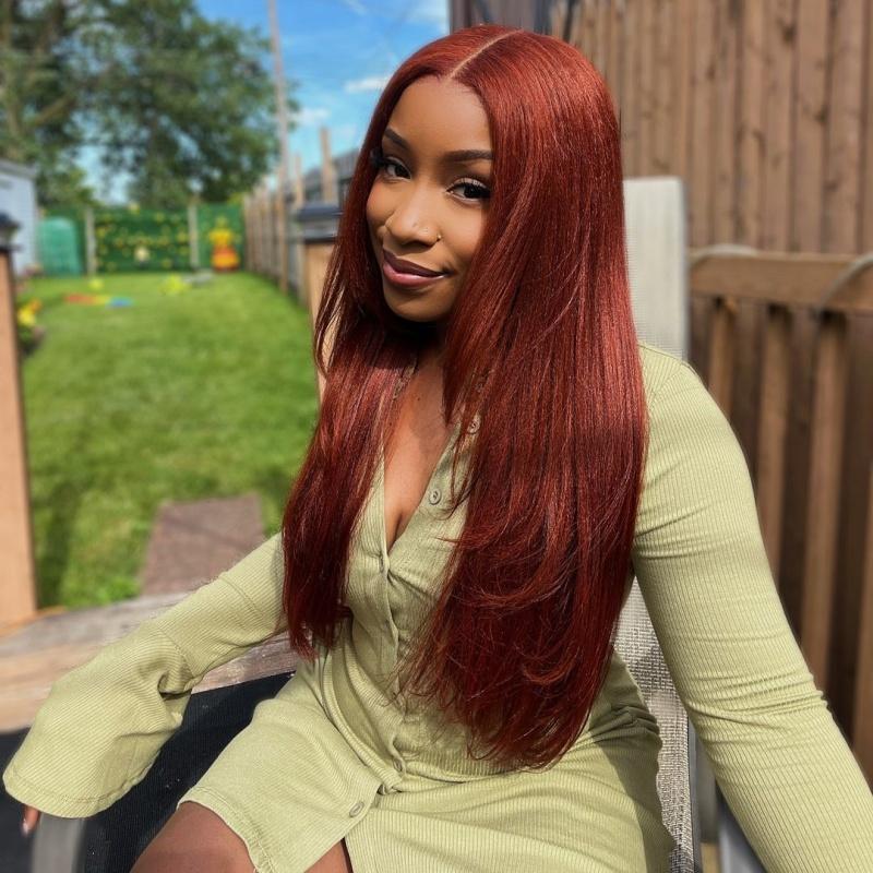 【Zero Slip】UNice All Day Secure Glueless Yaki Straight Wig Pre-cut 7x5 HD Lace Closure Human Hair Wigs with Drawstring Narural Hairline Beginners Friendly Put On and Go TikTokShopHolidayHaul