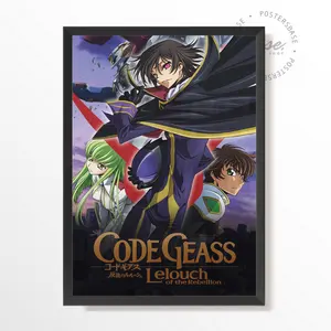 Code Geass: Lelouch of the Rebellion - High-Quality Design for Home Decor - Anime Poster - FULL SIZE !