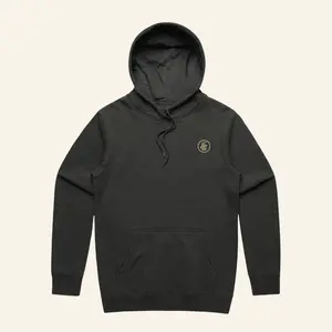 Branded Mid-Weight Hoodie Coal