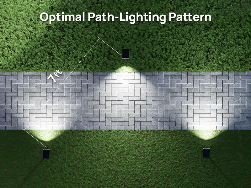 Linkind Smart Solar Spotlight SL5C Color Changing Cool Warm White Landscape Lighting APP Control Solar Lights Outdoor IP67 Waterproof for Yard Garden Pathway 2 Pack