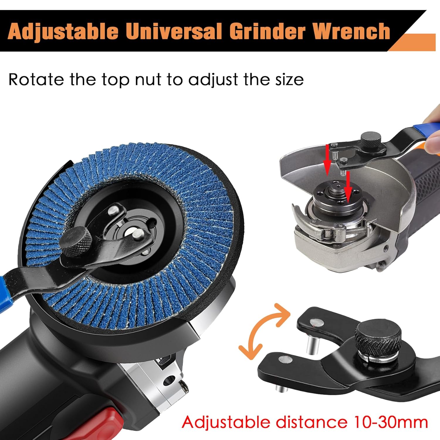 14 PCS Wood Carving Disc Set for 4" & 4.5" Angle Grinder, Tungsten Carbide Grinding Wheel with 5/8" & 7/8" Arbor, Woodworking Tool for Cutting, Shaping, Carving & Sanding