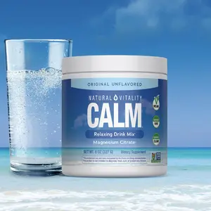 CALM  Relaxing Drink Mix - Magnesium Citrate Supplement - Unflavored - 8 oz (226 g)