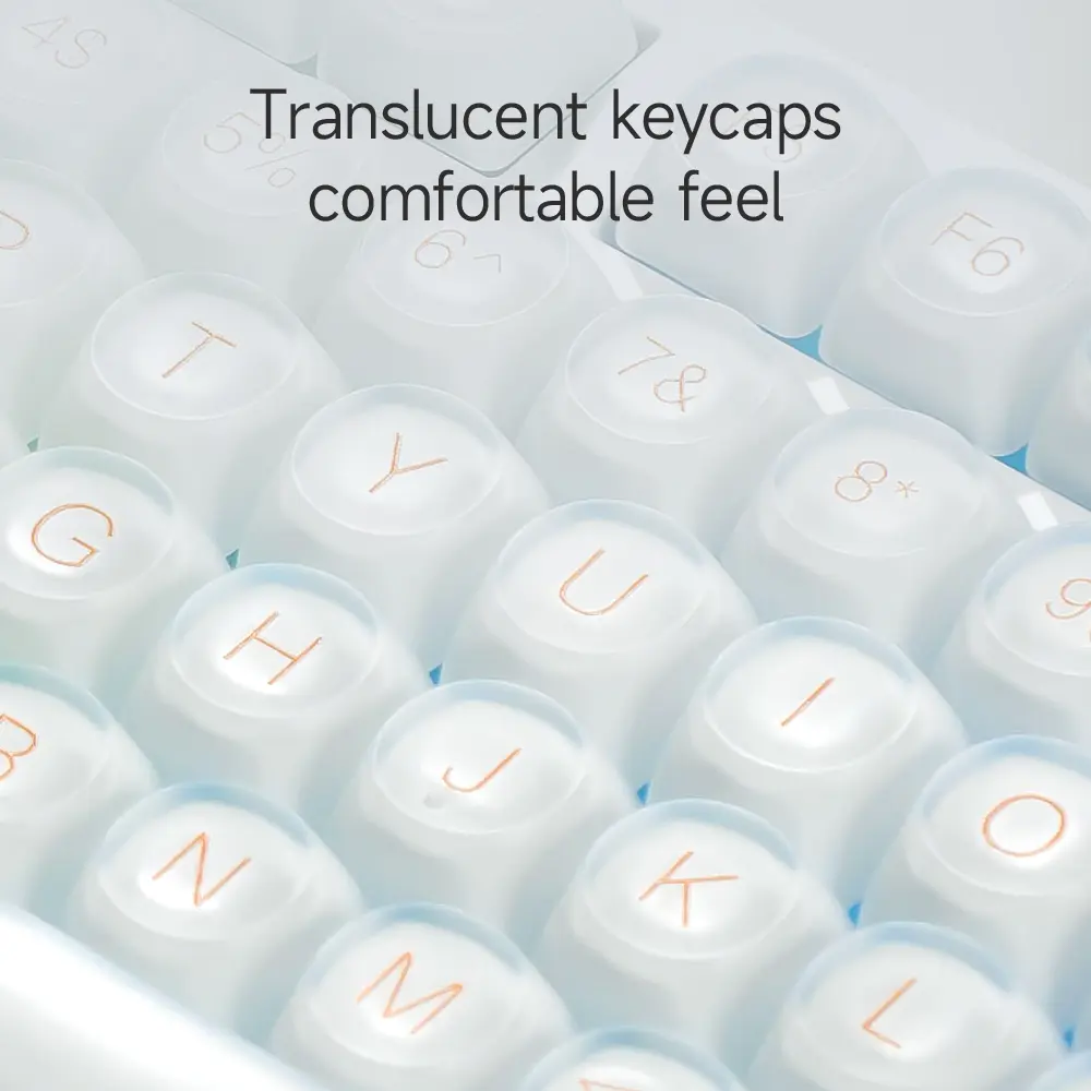 FURYCUBE IP98 Keyboard Wireless Wired RGB Light Waterproof