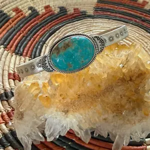 Kingman Turquoise Cuff
