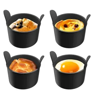 2Pcs Reusable Air Fryer Silicon Egg Molds