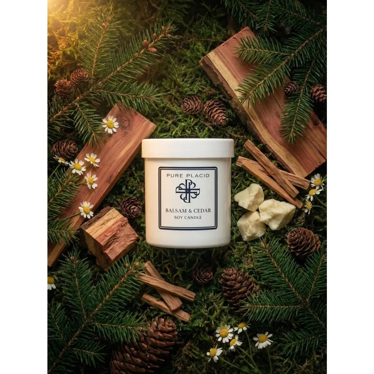 Balsam and Cedar Soy Candle