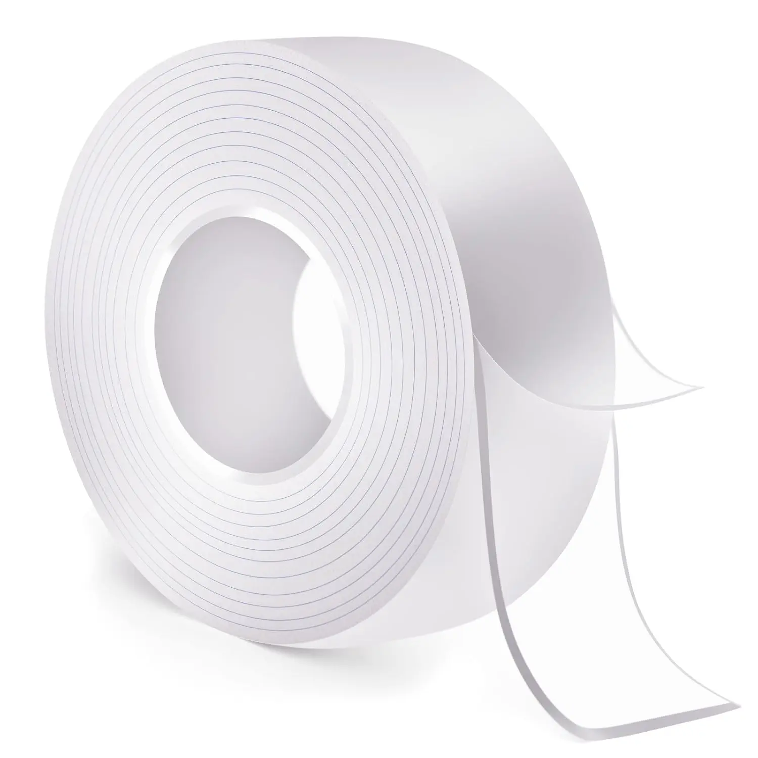 Double-Sided Heavy-Duty Tape (9.85 feet), Nano Double-Sided Tape, Transparent Mounting Tape, Reusable Waterproof Tape, No-Trace Magic Tape, Picture Hanging Adhesive Strips, Ideal for Home Decor Projects#TOP PICKS