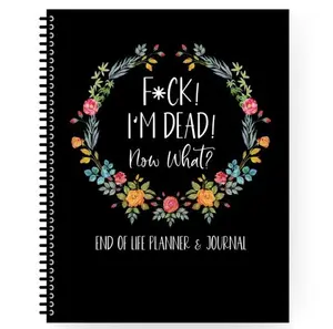 Sorry, It’s Your Problem Now, Because I'm Dead, End of Life Planner Organizer Notebook Death Binder Organizer Kit Document Organizer End of Life Planning Workbook Paperback for Possessions Affairs