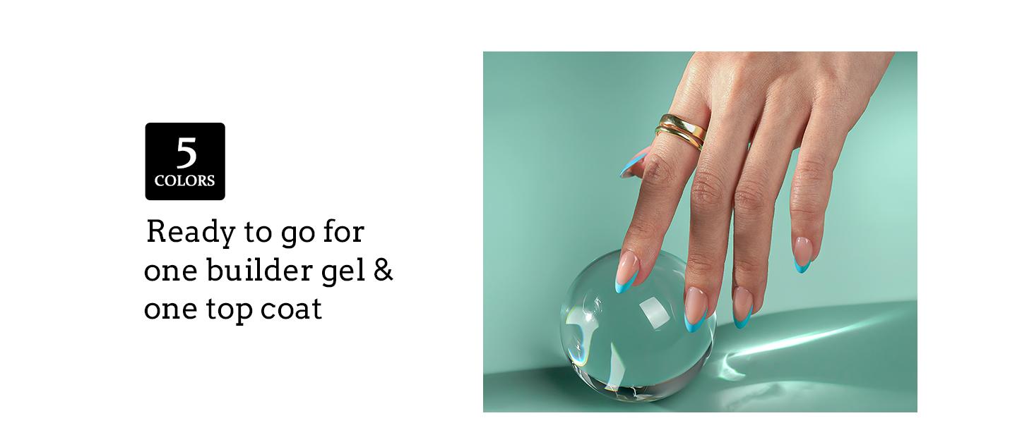 BTArtboxnails XCOATTIPS Press on Nails - 150pcs Brighter pastel Short Square or Almond or Coffin French Tips, Peach base Soft Gel False Nail, Soak Off Acrylic Fake Nails Extensions