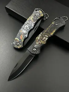 4-Piece OutdooR Knife, Cool Style EDC, Mini Portable