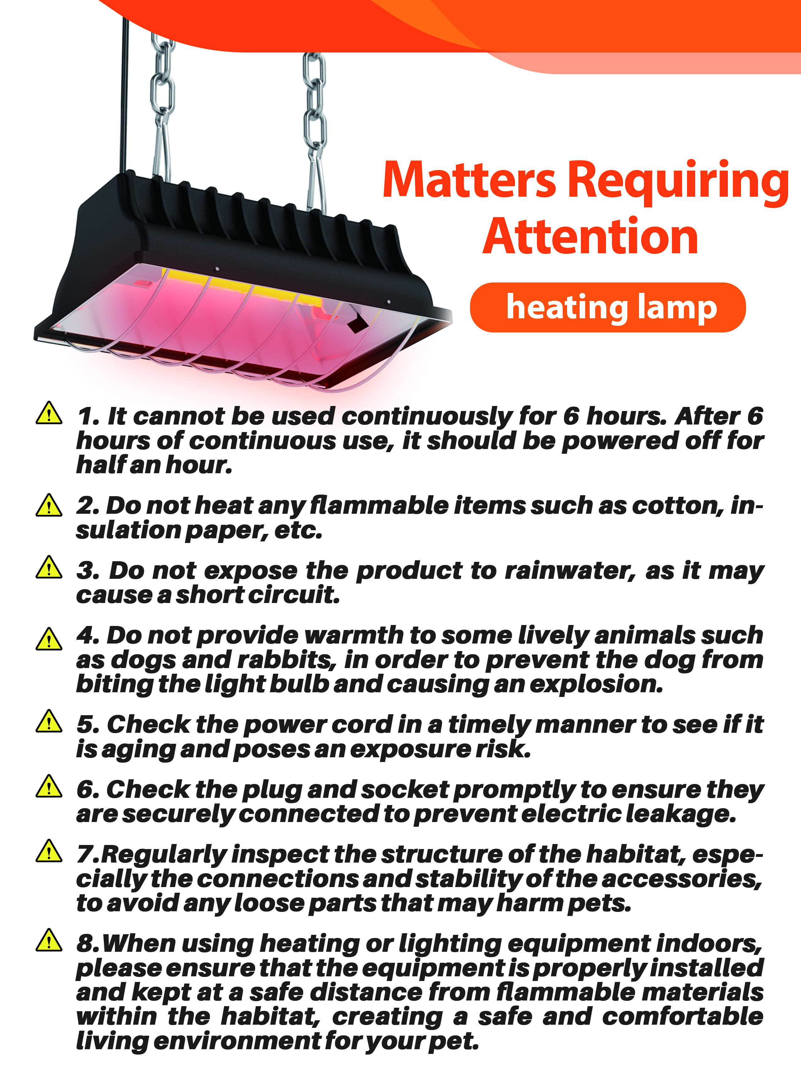 Chicken Brooder Heater Lamp –  Rectangular Or Round Heat Plate, Adjustable Temp & Height, Anti-Fall Aluminum Shade for Chicks, Ducks & Poultry