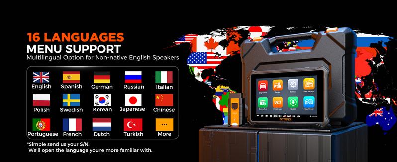 OTOFIX D1 Lite Bidirectional Scan Tool, Bluetooth OBD2 Scanner Diagnostic Tool, 2 Years Free Update, 38+ Services, CANFD & DoIP Protocols, All System Diagnoses, ABS Bleeding, Auto VIN