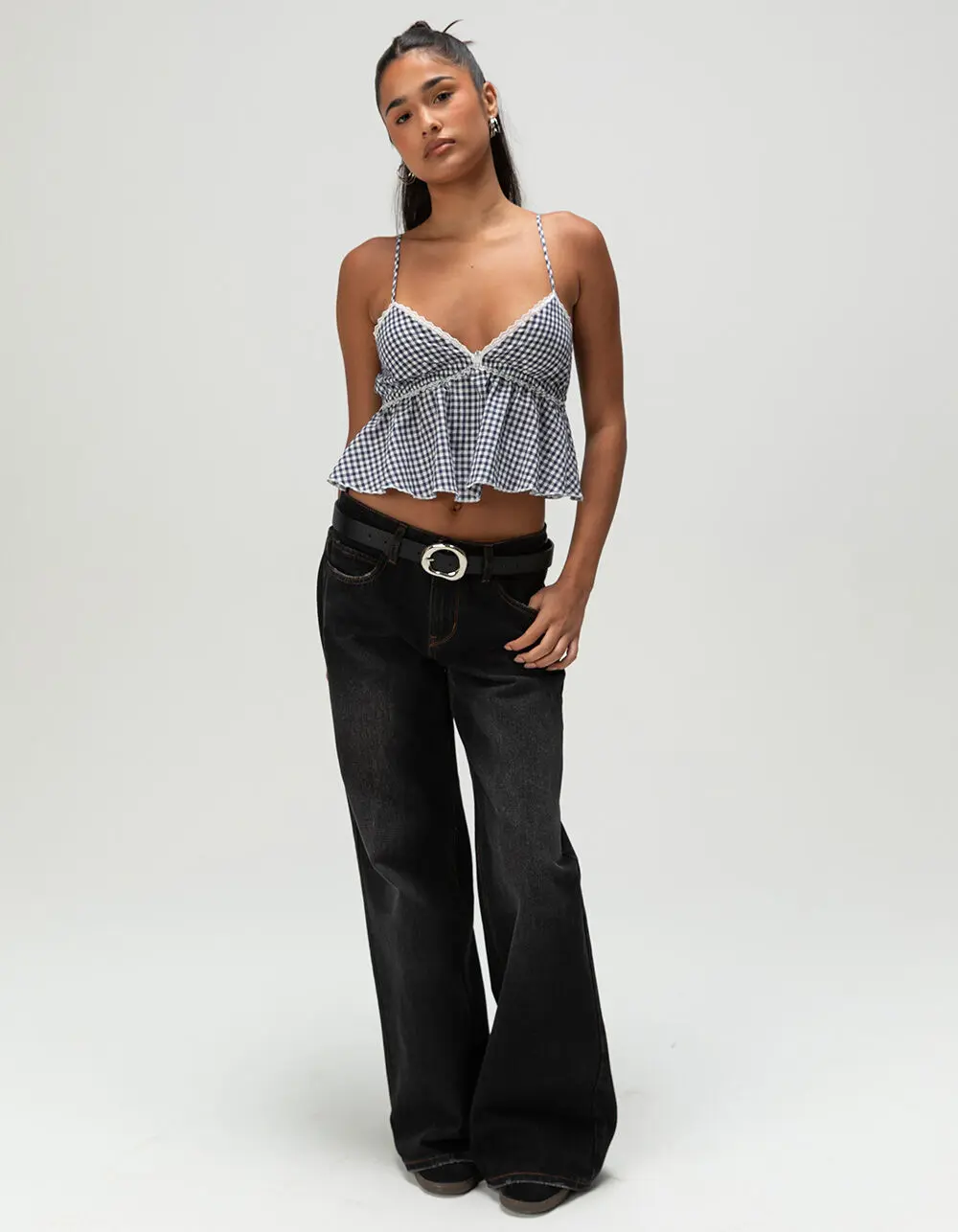 RSQ Womens Low Rise Baggy Jeans