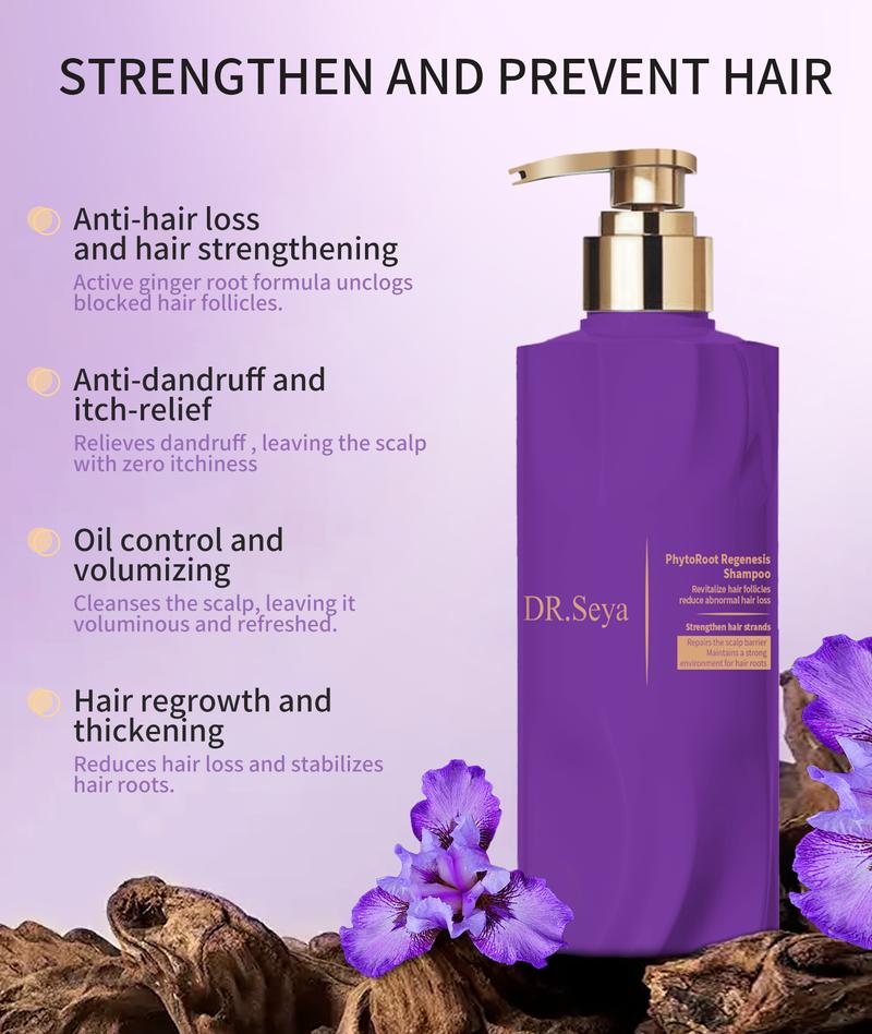 Anti-hair loss shampoo - Anti-Thinning, Thickening Shampoo for Hair Loss & Grow Hair Fast for Men & Women, 245ML