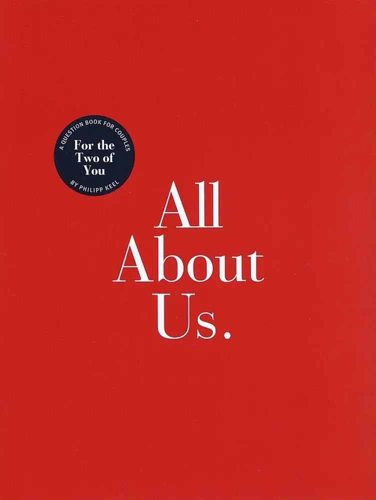 USED Book - All about Us: For the Two of You: Guided Journal by Keel, Philipp (Hardcover) - english